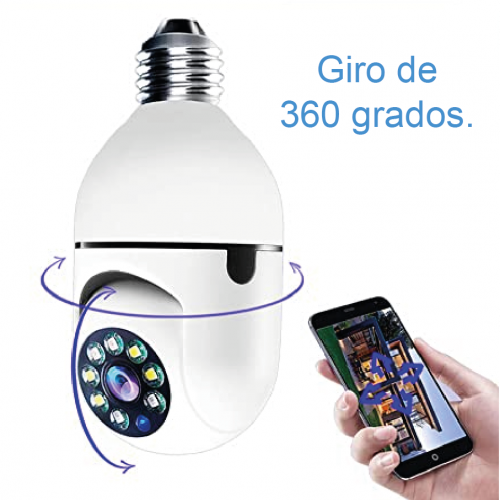 Cámara Bombilla 360 Inteligente