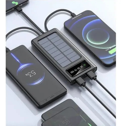 Power Bank con carga solar 20.000mah