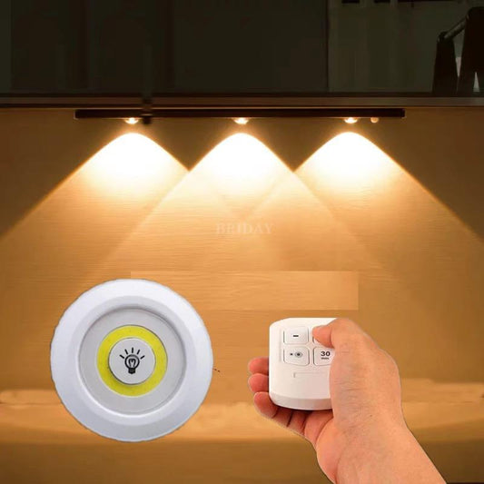 Luces Led con control remoto 3x2