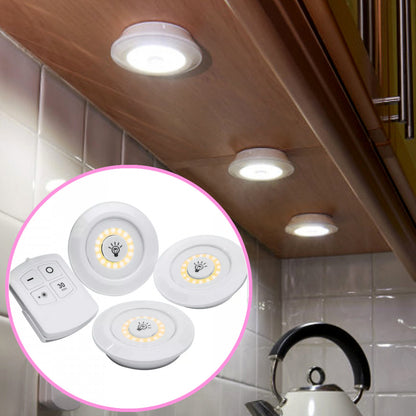 Luces Led con control remoto 3x2